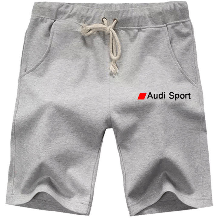 Short Jogging Audi Sport Homme 2022 Sport Coton avec Poche